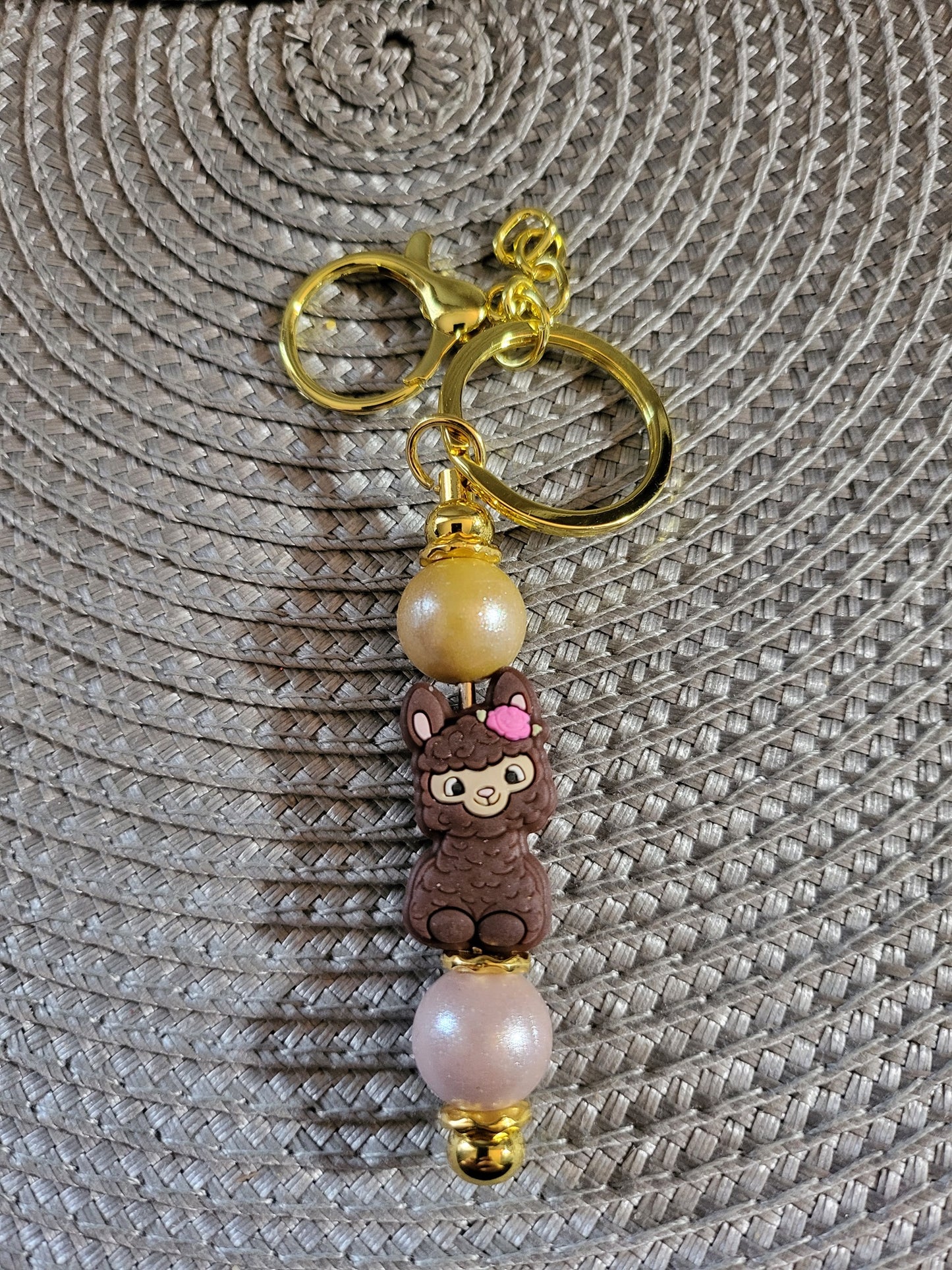 Llama (Alpaca) Key Chain