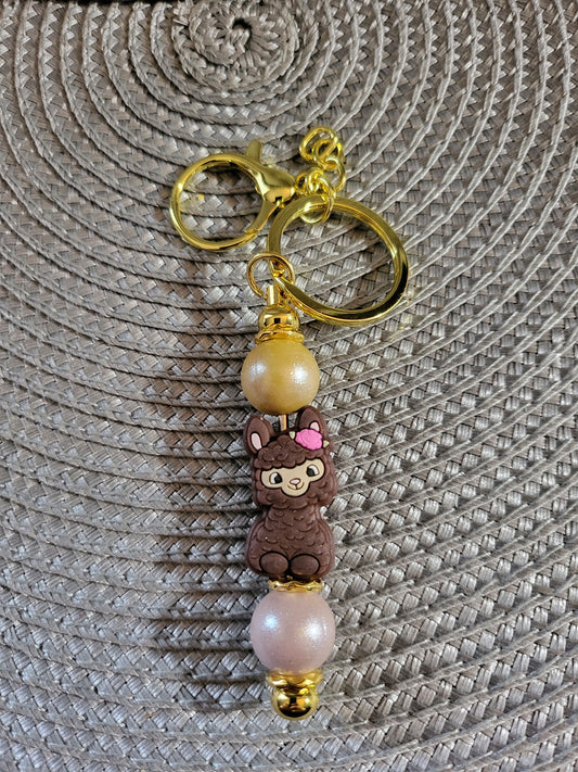 Llama (Alpaca) Key Chain