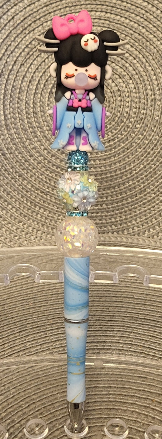 Bubble Girl Academia Pen