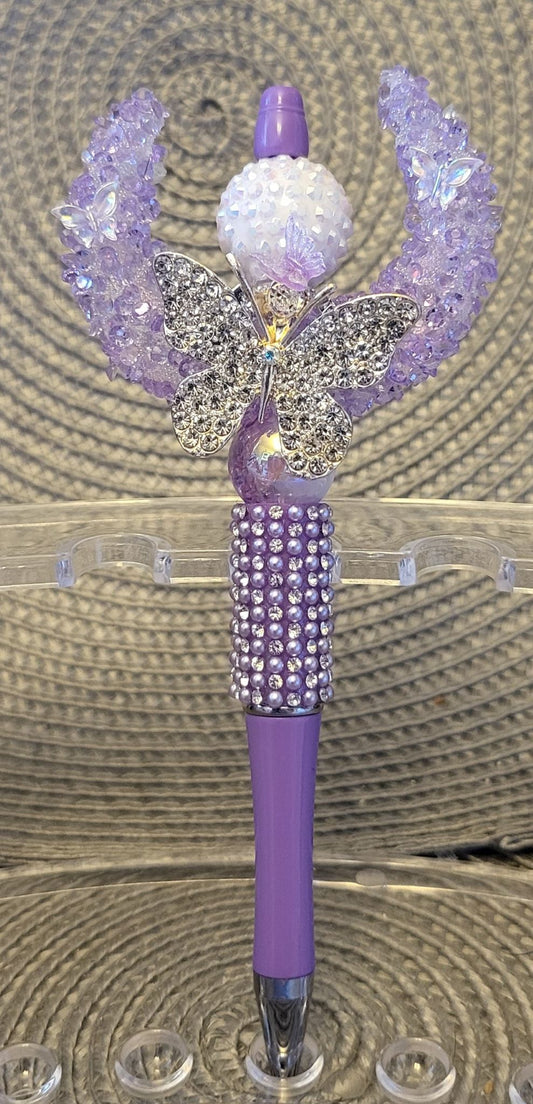 Butterfly Placing Stars in the Sky