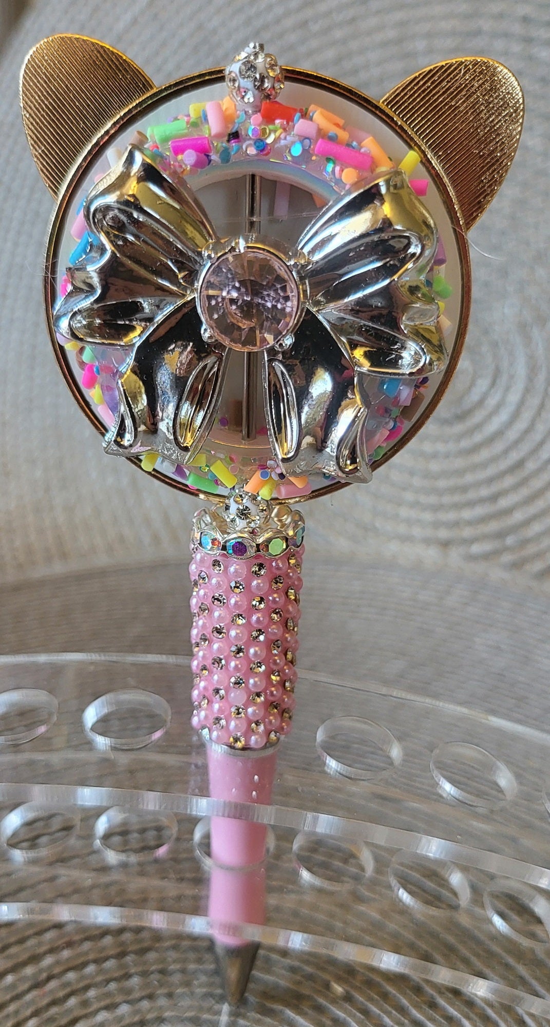 Cute Cat Mirror Pen