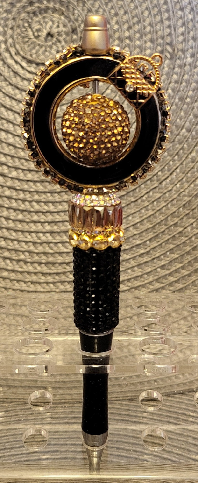 Champagne Rhinestone Pen