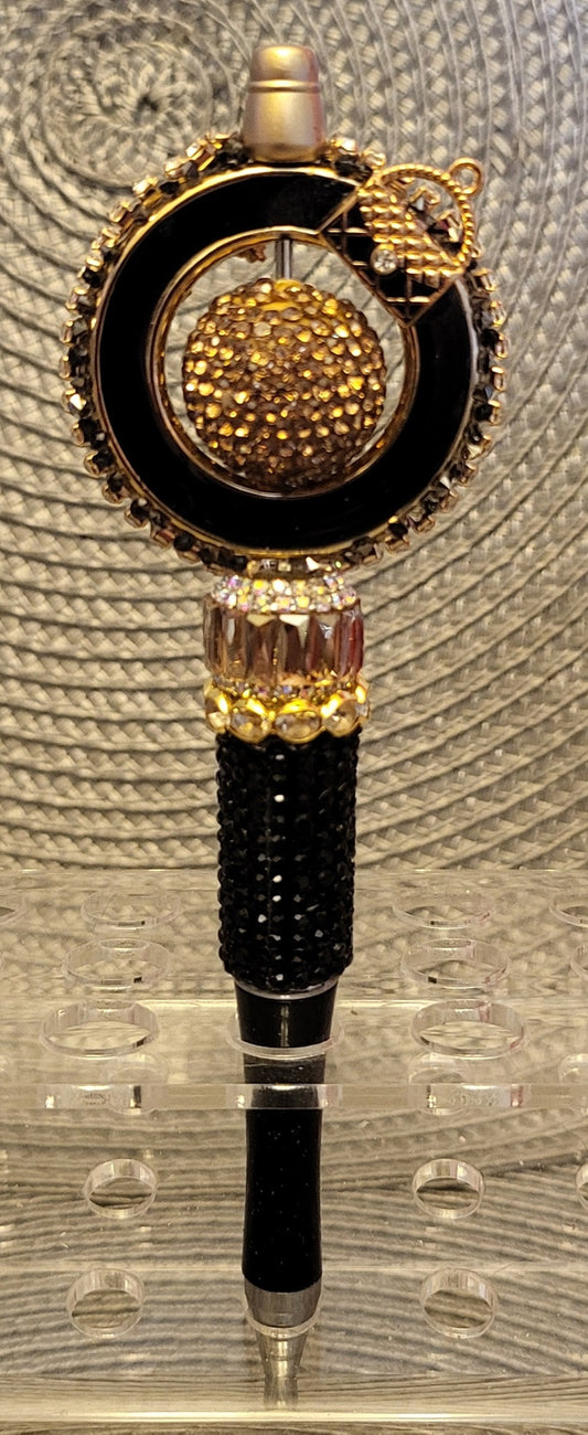 Champagne Rhinestone Pen