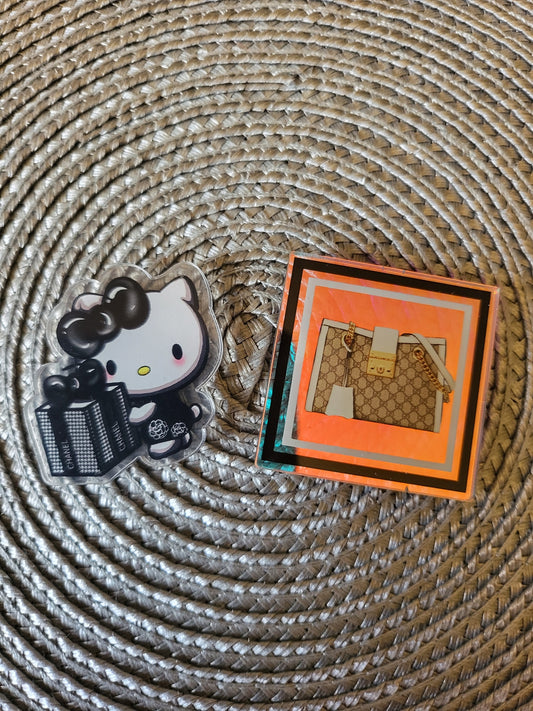 Chanel Hello Kitty Magnets