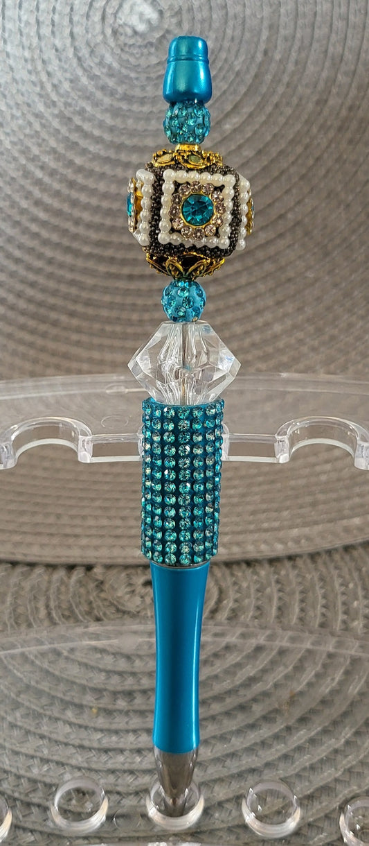 Gem Focal Bead Pen