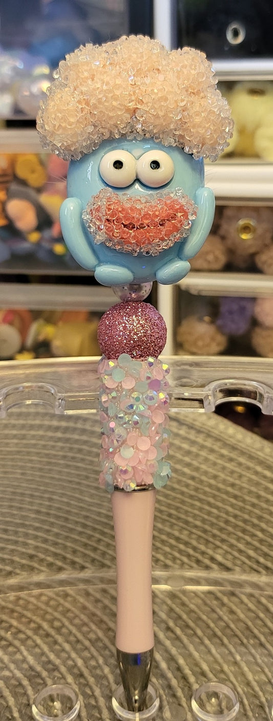 Crazy Hair Guy Pen