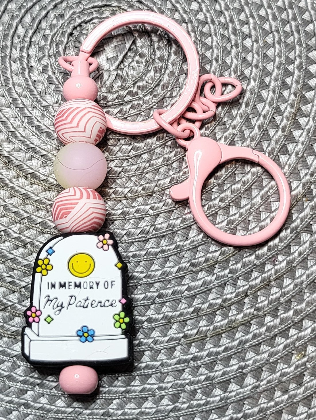 In Memory of my Patience - Keychain