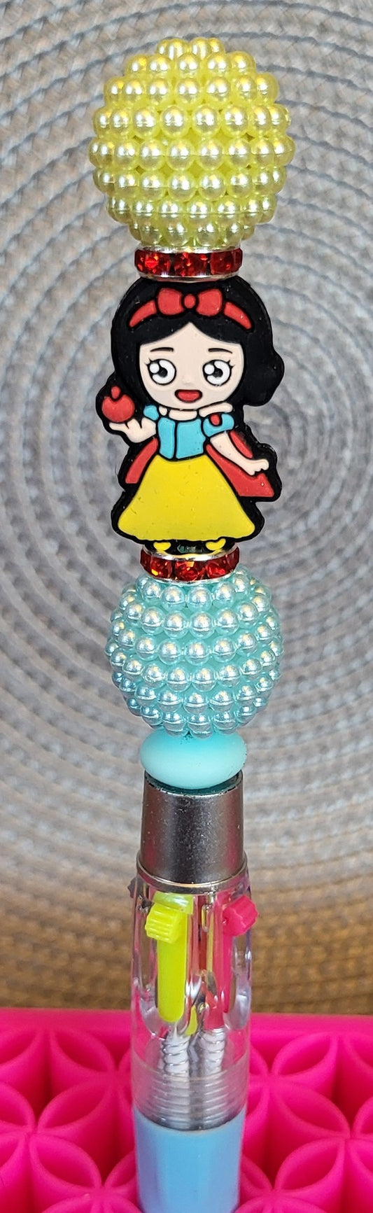 Snow White Multicolored Ink Pen