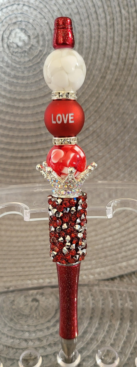 Valentine Crown Pen