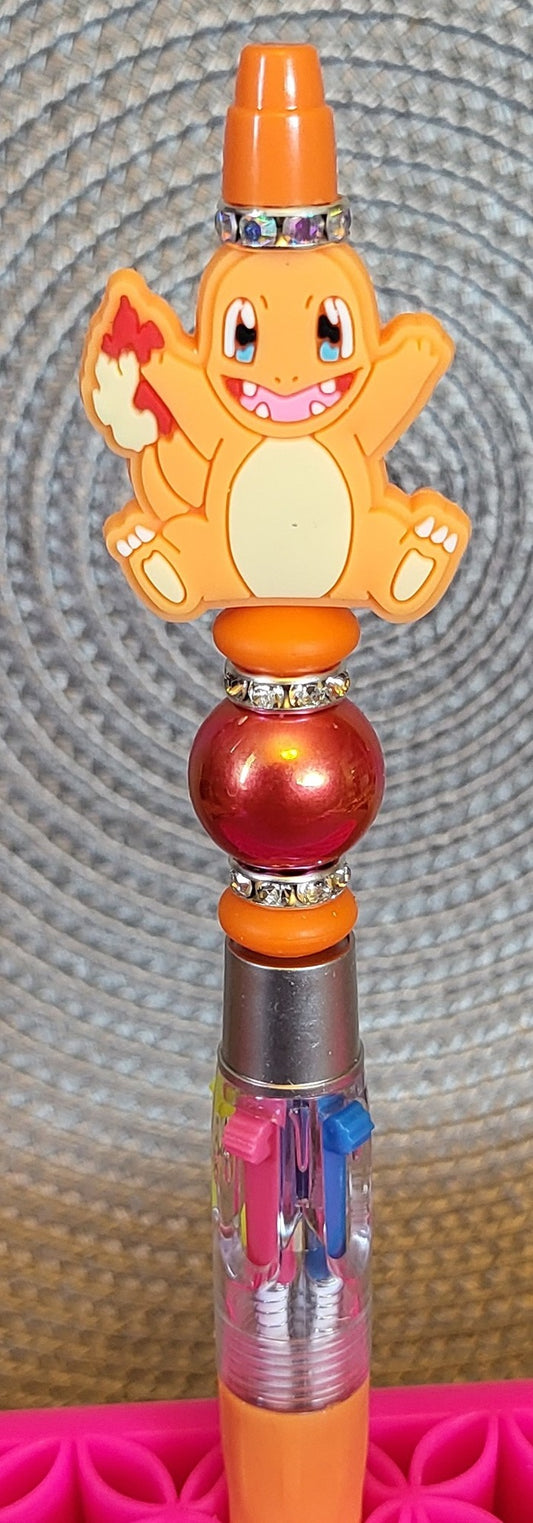 Charmander Multicolored Ink Pen