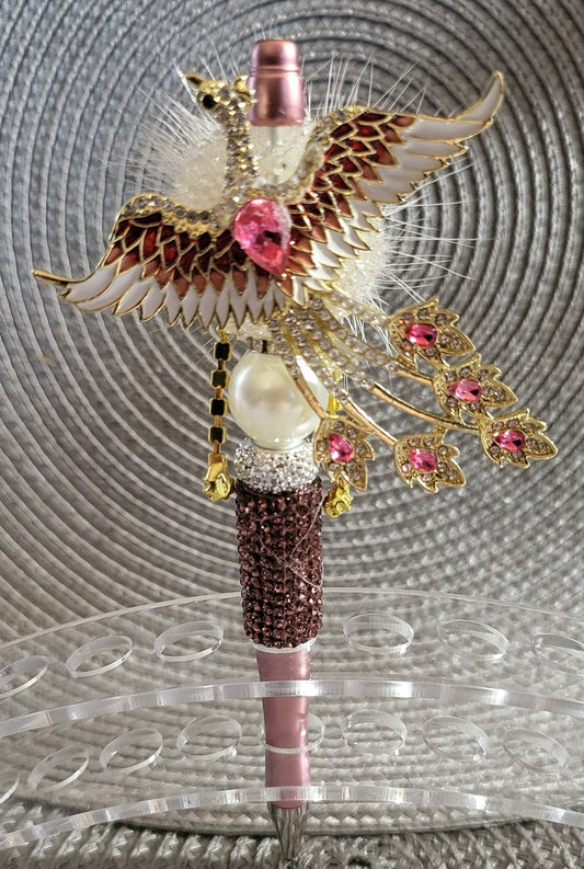 Pink Colored Phoenix Pen