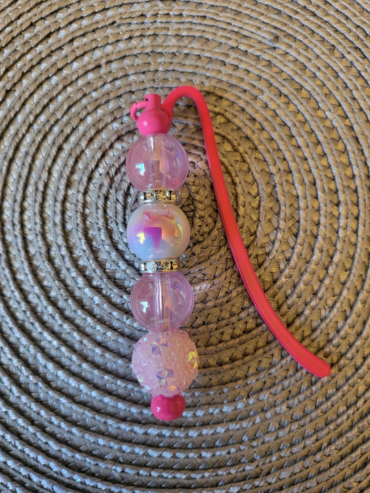 Marcapáginas Estrella Rosa