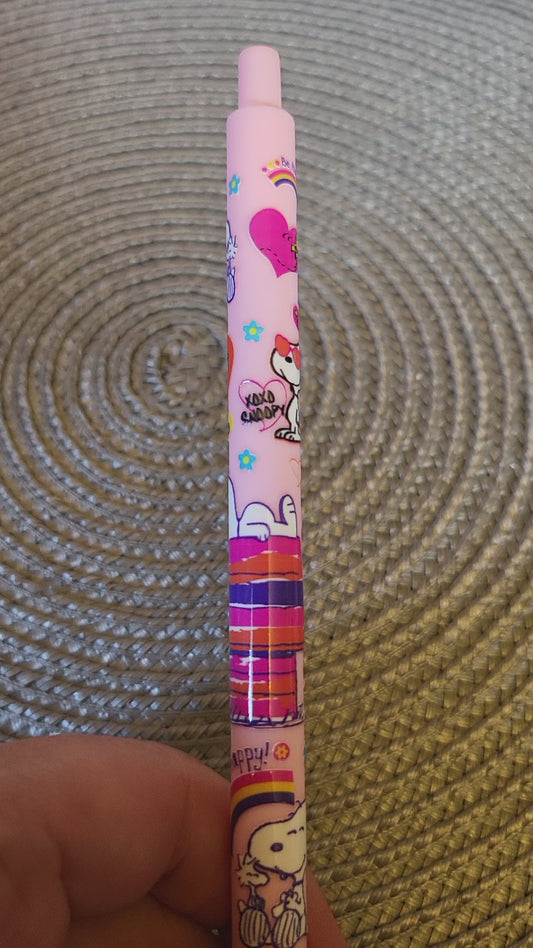 Snoopy Pink Decorated pen