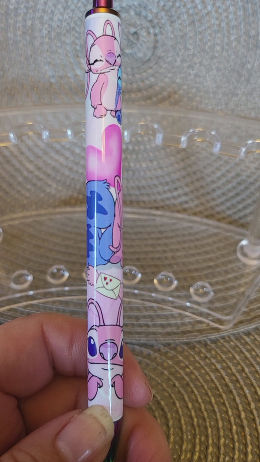 Stitch and Angel Pen