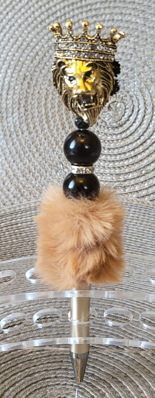 Royal Lion PomPom Pen